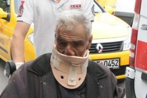 Motosikletten d&uuml;şen s&uuml;r&uuml;c&uuml; yaralandı