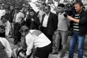 &Ouml;nce kaza yaptı sonra haber