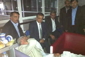 Sedat Yal&ccedil;ın'dan yaralı İlker Kaya'nın ailesine ziyaret