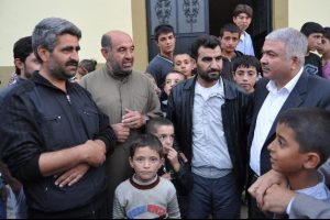 450 suriyeli sığınmacı taziye evlerine yerleştirildi