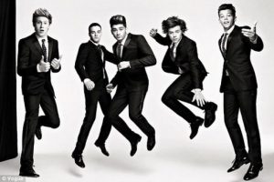 One Direciton ilk pozunu verdi