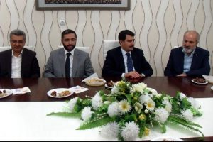 Vali Şahin'den M&Uuml;SİAD'a ziyaret