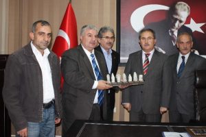 Dalmaz'a teşekk&uuml;r ziyareti