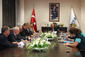 Bulgaristan heyeti, İZFAŞ'ı ziyaret etti