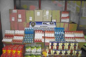 Burdur polisinden ka&ccedil;ak&ccedil;ılık operasyonu