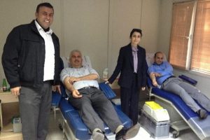Kızılay haftasını kan vererek kutladılar