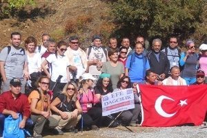 İzmirli dağcılar Bozdağ'da buluştu