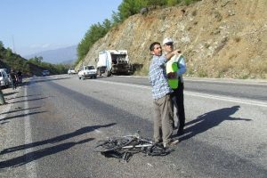 İngiliz turist kazada ağır yaralandı