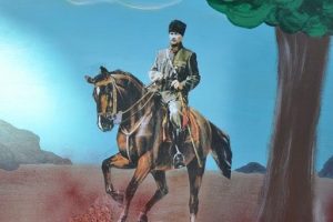 Atat&uuml;rk sevgisi tuvale taşındı