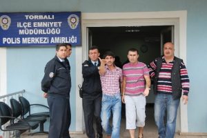 Mazot hırsızları yakalandı