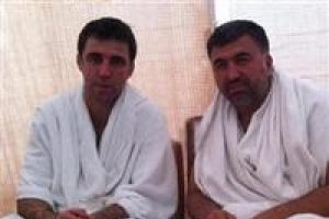 İşte Hakan Ş&uuml;k&uuml;r'&uuml;n hac fotoğrafı