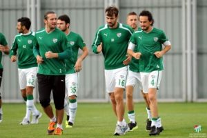Bursaspor Beşiktaş mesaisine başladı