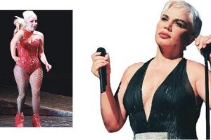 Sezen'den sebzeli Lady Gaga taklidi