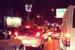 Eskişehir Yolu'nda 'g&ouml;&ccedil;&uuml;k' trafiği