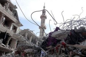 Şam ağır bombardıman altında