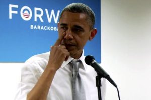 Obama g&ouml;zyaşlarını tutamadı