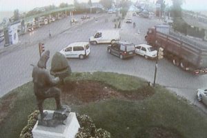 Trafik magandalarının kavgası MOBESE'de