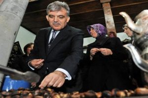 G&uuml;l'&uuml;n 'kestane' keyfi