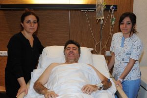 Samsunspor başkanı ameliyat oldu