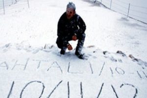 Burası Antalya! Kimse inanamadı
