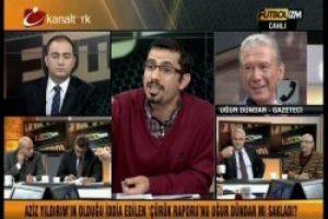 Canlı yayında D&uuml;ndar Baransu kavgası