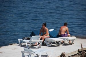 Marmaris'te Kasım ayında deniz keyfi