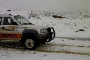 Antalya'da 4 kişi karda mahsur kaldı