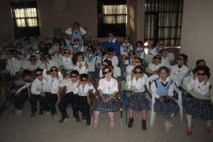 &Ouml;ğrencilerin 3D film keyfi