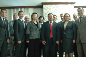 BUSİAD y&ouml;netimi GESİAD'ı ziyaret etti.