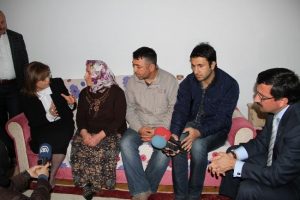 Şahin'den acılı aileye ziyaret