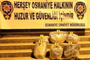 Osmaniye'de uyuşturucu operasyonu