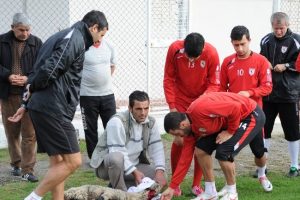 Samsunspor taktik &ccedil;alıştı