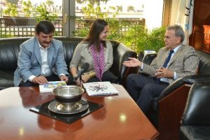 Şafak Pavey, Kocaoğlu'nu ziyaret etti