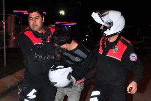 Kapka&ccedil;tan 5 dakika sonra yakalandı