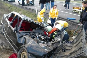 Edirne'de trafik kazası: 1 &ouml;l&uuml;, 1 yaralı