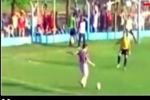 Gole giden topu yedek kaleci kurtardı