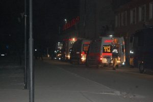 Mahkumlar hastaneye kaldırıldı