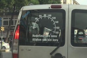 "Hedefimiz ibre sonu, Allah'ım sen bizi koru"