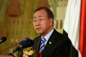 Ban Ki-moon, Filistin yolunda!