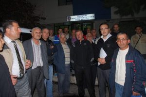 TOKİ sakinlerinden eylem