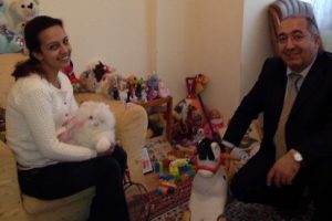 Miniklerin y&uuml;z&uuml;n&uuml; g&uuml;ld&uuml;ren kampanya