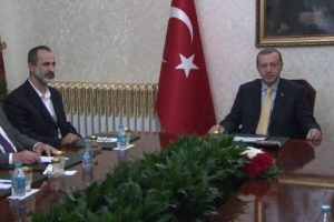 Başbakan Suriye Ulusal Koalisyon liderini kabul etti
