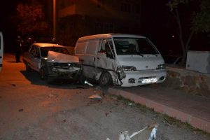 Keşan'daki kazada 2 kişi yaralandı