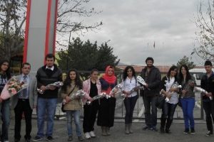 Emekli &ouml;ğretmenlere anlamlı ziyaret