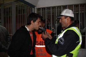 Taraftara alkol testi