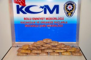 Eroini otomobilin yakıt deposuna zulaladılar