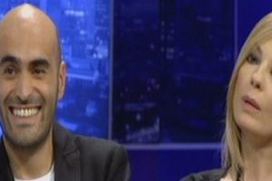 Canlı yayında k&uuml;f&uuml;r şoku!
