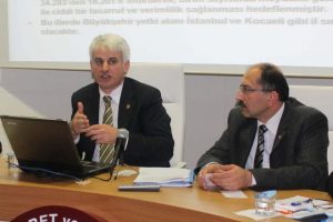 İneg&ouml;l Ak Parti Teşkilatına B&uuml;y&uuml;kşehir Yasası anlatıldı