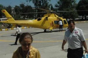 Hayat kurtarmak i&ccedil;in havalanıyorlar