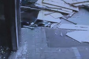 Lodos &ccedil;atıyı işte b&ouml;yle u&ccedil;urdu